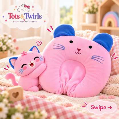 PurrNest | Baby Head Support Pillow