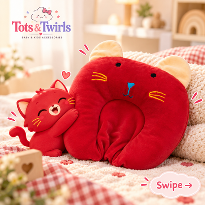 PurrNest | Baby Head Support Pillow