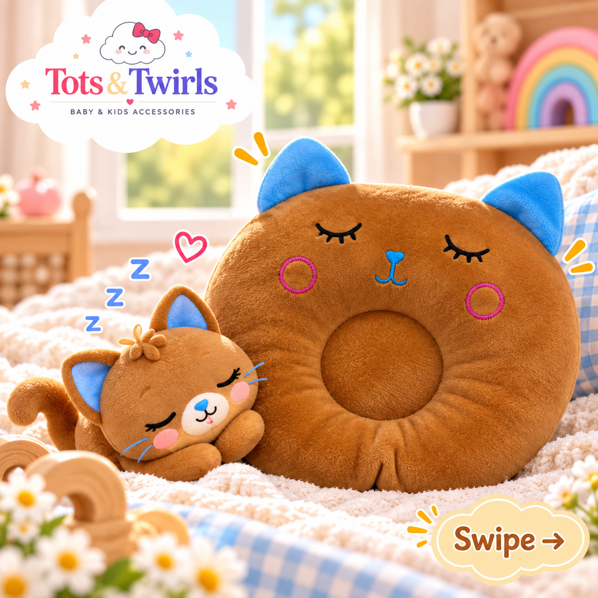 CuddleNest | Donut Baby Comfort Cushion