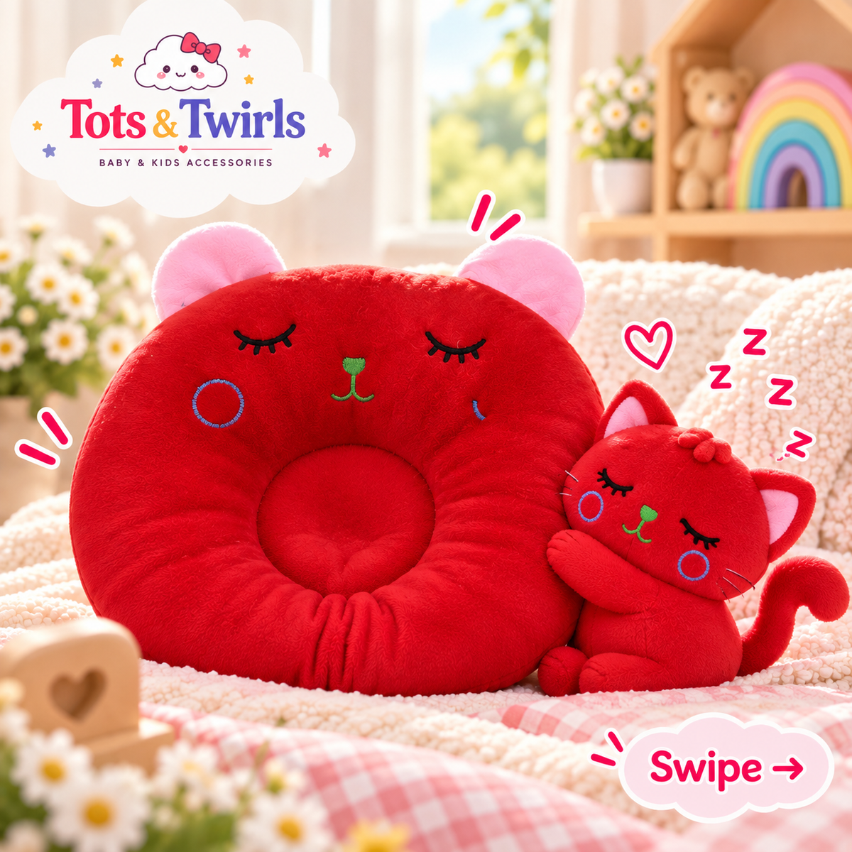 CuddleNest | Donut Baby Comfort Cushion