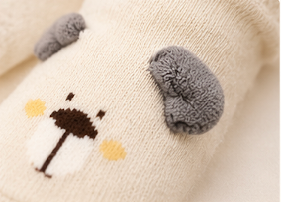 Teddy Twirls – Bear Cuddle Socks | Pack of 2 Pairs