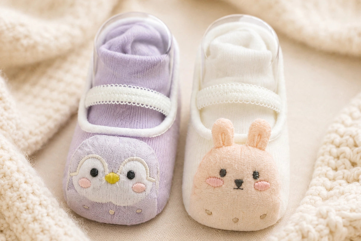 Plush Comfort Sock Shoes - Pair of 2
