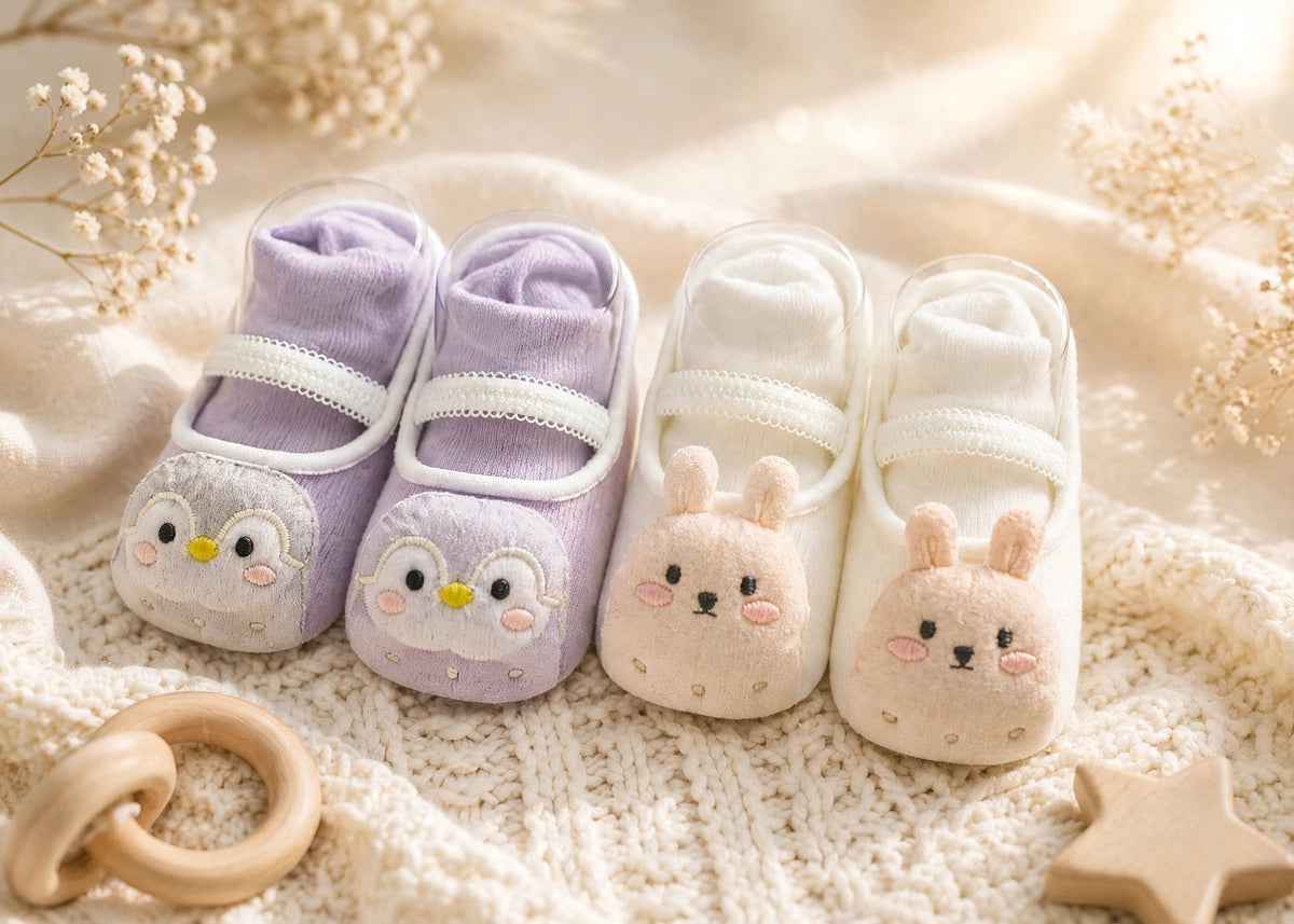 Plush Comfort Sock Shoes - Pair of 2